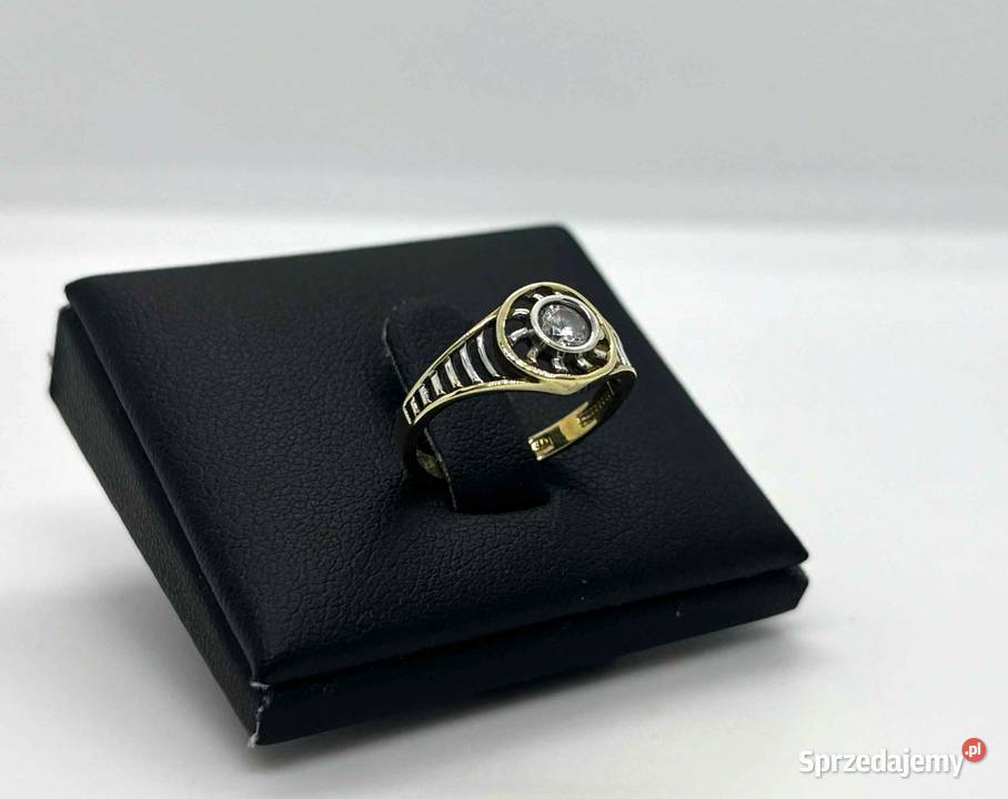 Złoty Pierścionek pr 333 165g R8 Elbląg