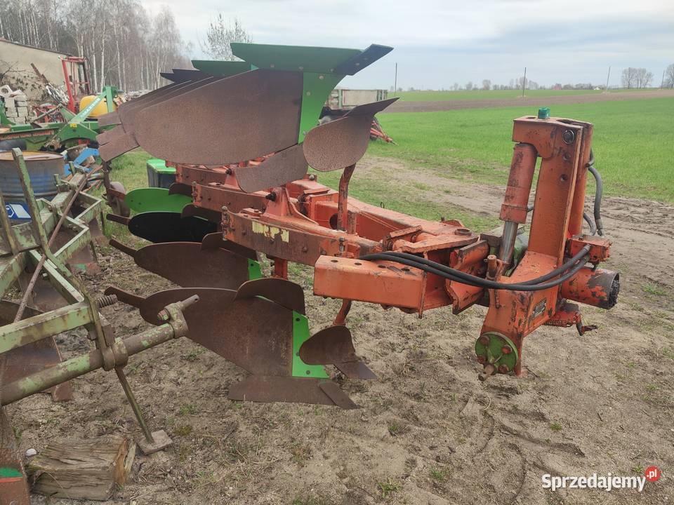 Pług 4 skibowy obrotowy KRONE Mustang 140 Lemken Przemęt