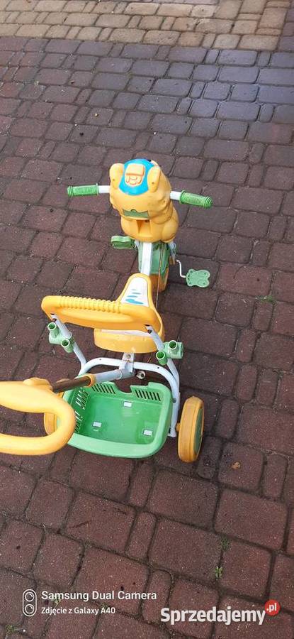 Rowerek kolorowy plastikowy Ząbki sprzedam