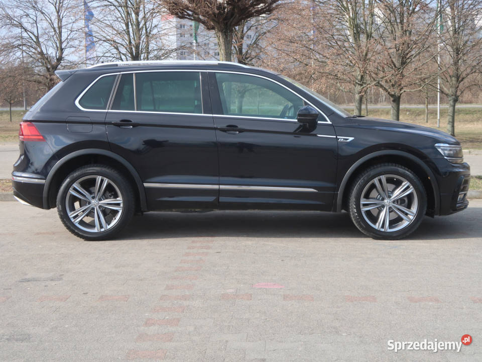 VW Tiguan 20 TSI łopatki zmiany biegów Bielany Wrocławskie