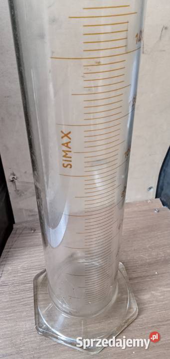Cylinder miarowy szklany czasy prl Wałbrzych sprzedam