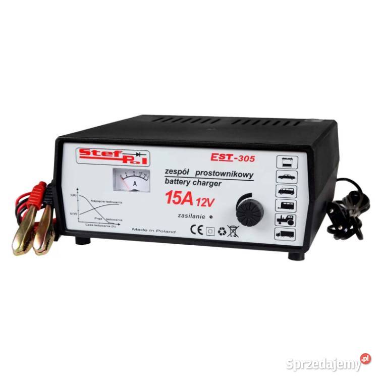 Prostownik StefPol EST305 12V15A Lublin