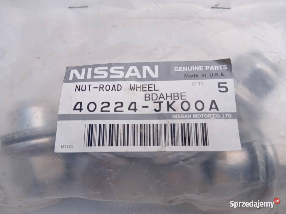 NAKRĘTKI KÓŁ INFINITI QX50 QX70 Q50 Q70 Q60 370Z osobowe