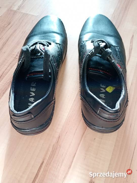 buty półbuty męskie 40 HAVER czarne Szczecin