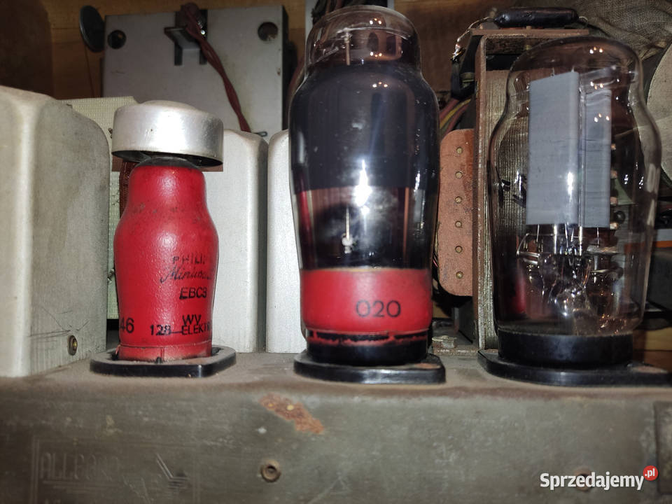 Elektrit Allegro Działające radio lampowe