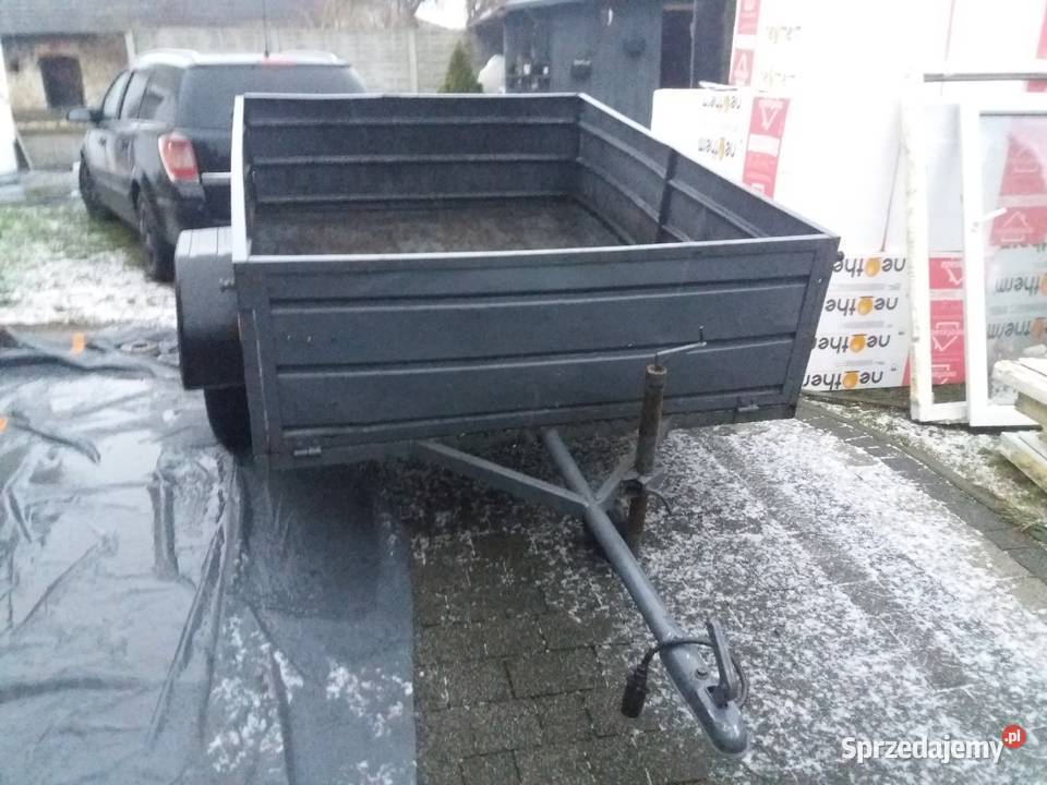 Przyczepa samochodową sprawna zarejestrowana Myszków