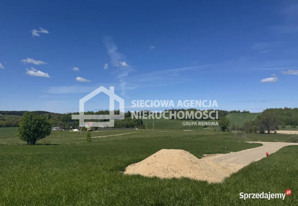 Grunt 1050m2 Ustarbowo pomorskie