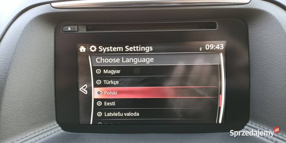 Mazda MZD Connect konwersja z USA na Europę