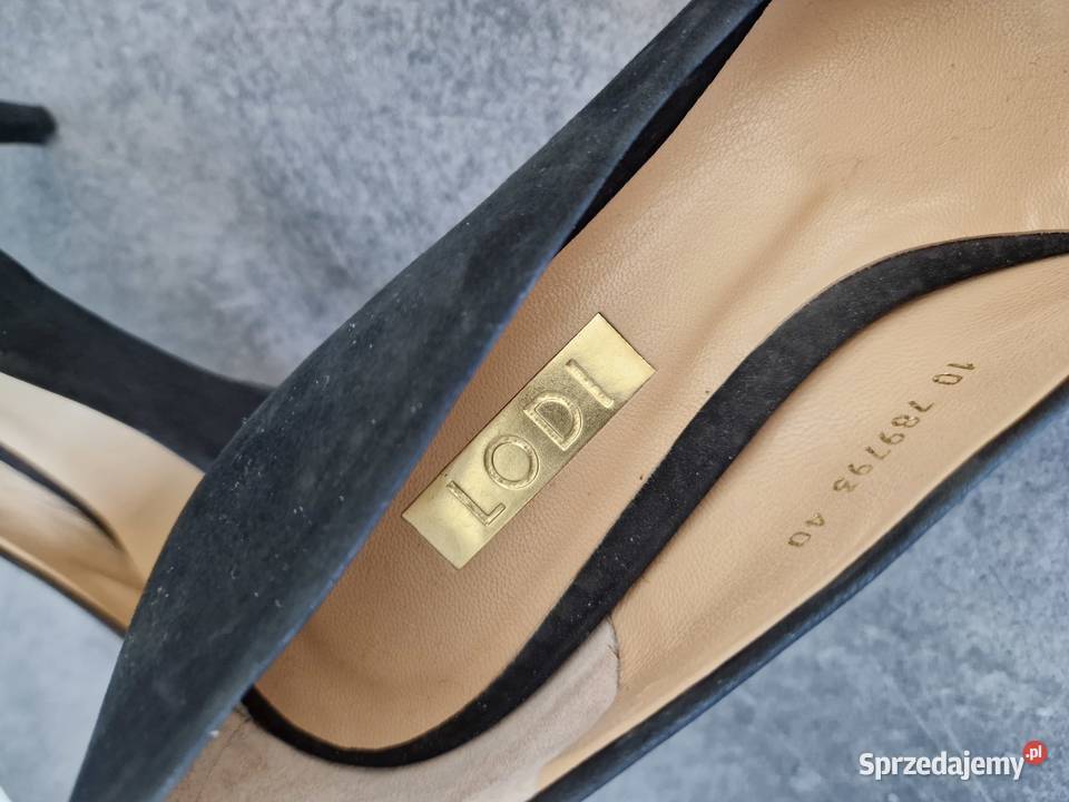Skórzane czółenka marki Lodi Nowogard