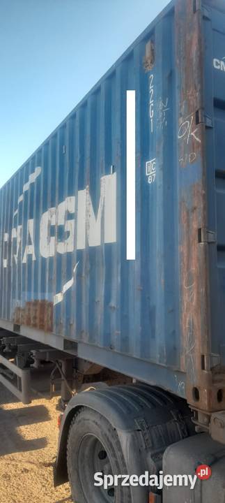 Kontener 6 metrowy magazynowy używany Gdańsk