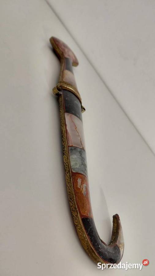 Antyczny sztylet marokański KOUMMYA duży małopolskie Krzykawa sprzedam