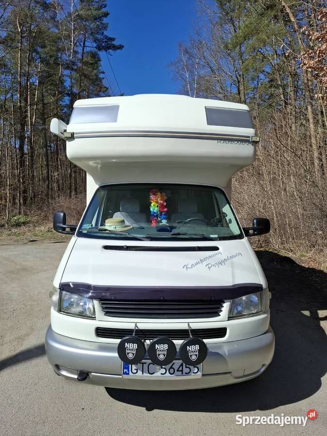 VOLKSWAGEN T4 KARMANN 1999r Rok produkcji 1999 Kampery pomorskie Trąbki Wielkie