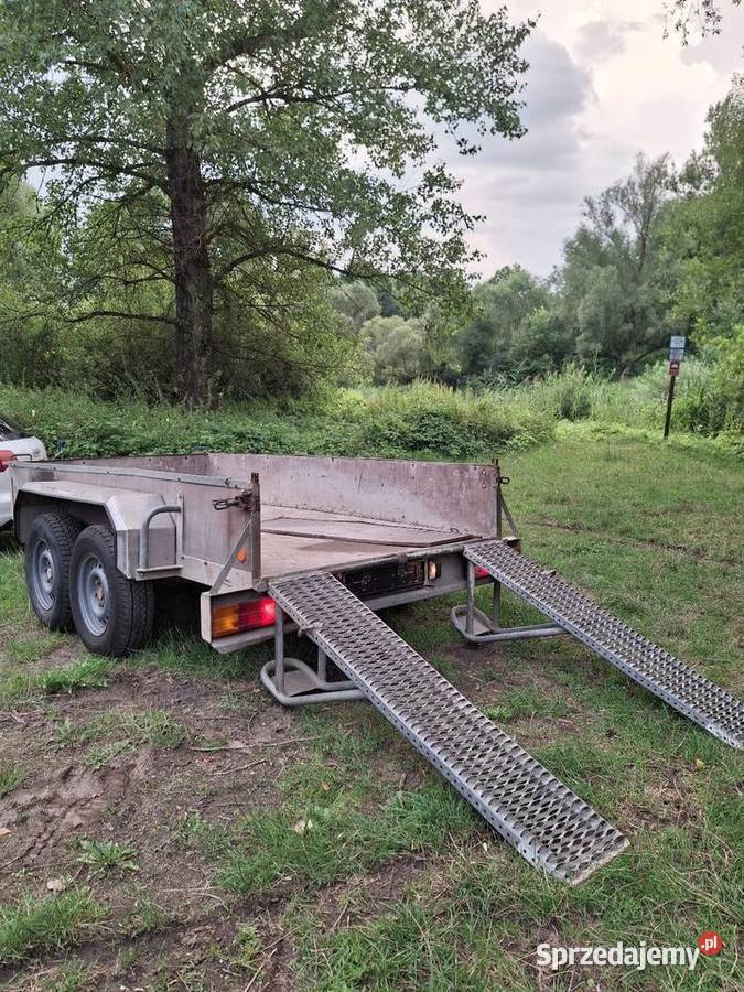 Przyczepa pod minikoparke 2500dmc 3x15m Krosno Odrzańskie