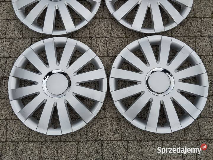 Kołpaki uniwersalne 15 ONYX komplet używane Kamieniec sprzedam