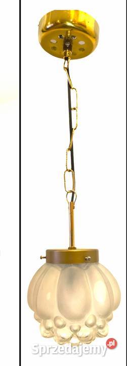 Lampa bubble H Tynell Limburg lata 60 vintage Lampy wiszące Lampy Kalisz