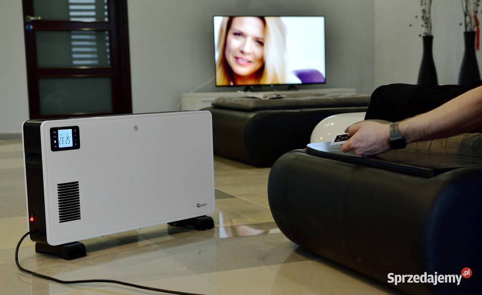 Grzejnik konwektorowy LCD z pilotem sterowania Grzejniki Ostrołęka
