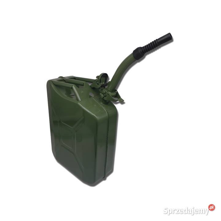 KANISTER METALOWY 20L Paliwo Benzyna Olej LEJEK
