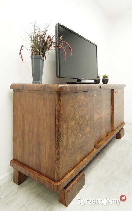 Antyczna komoda z lat 30tych w stylu art deco Antyki, Sztuka, Kolekcje wielkopolskie Jerka sprzedam
