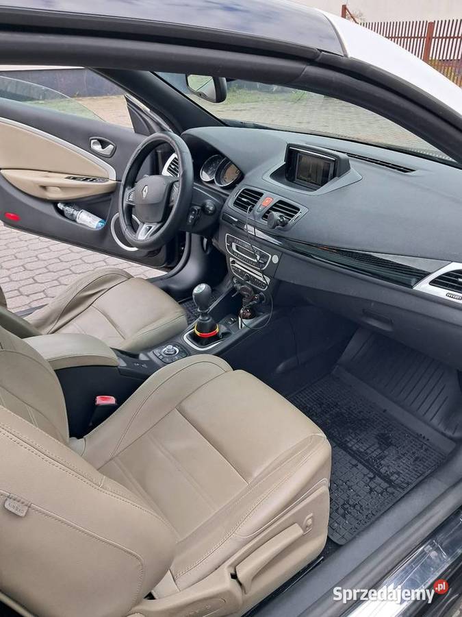 Renault Megane kabriolet skórzana tapicerka Łomża