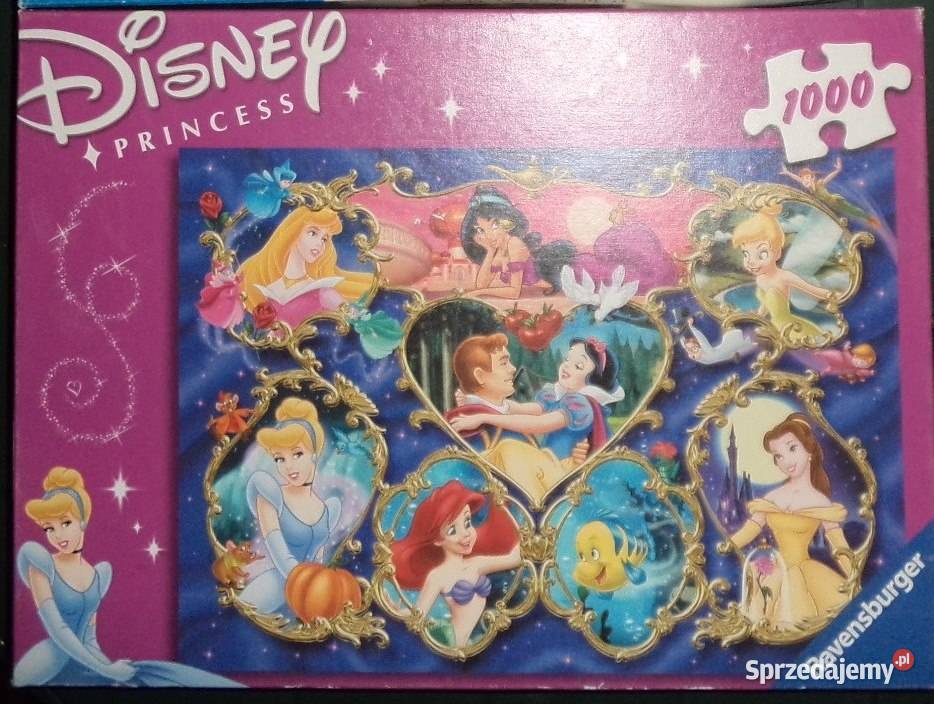 Ravensburger Princess Puzzle Disney 1000 elem podkarpackie Rzeszów