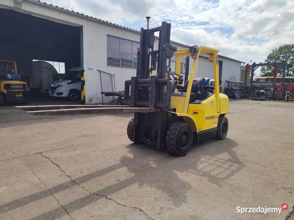 Wózek widłowy HYSTER H45 XM 2006 LPG Zielęcice