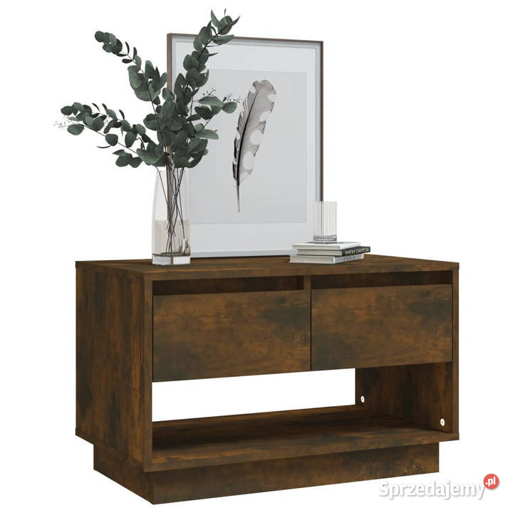 Szafka pod TV przydymiony dąb 70x41x44 WM812975 Warszawa