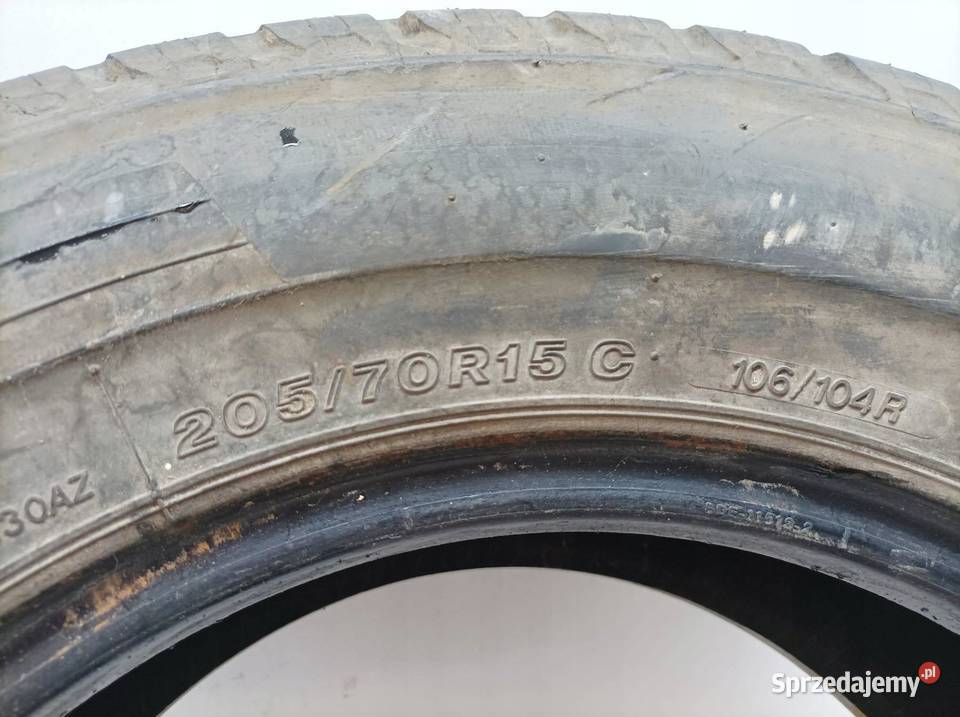 OPONA LETNIA BRIDGESTONE DURAVIS 20570R15C sprzedam