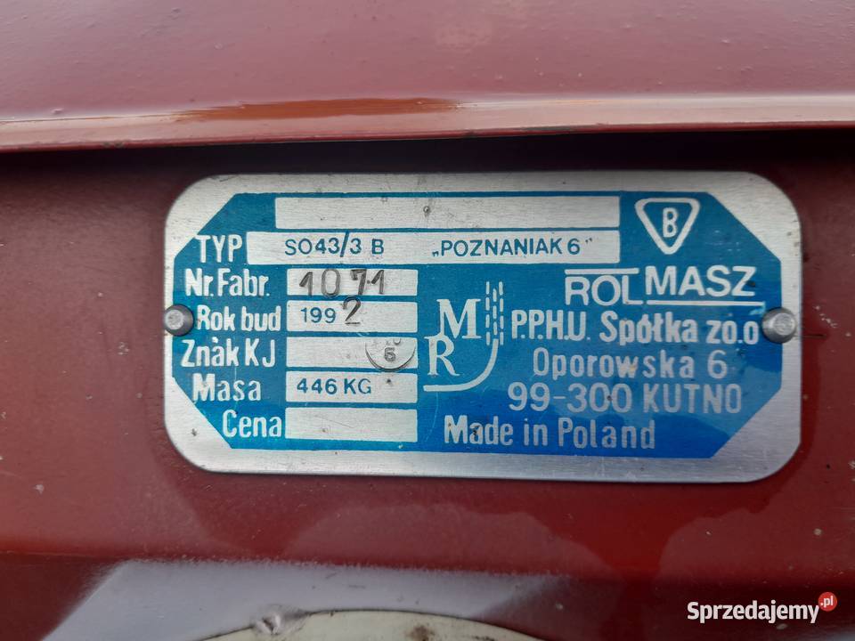 Siewnik Poznaniak Ulan-Majorat sprzedam