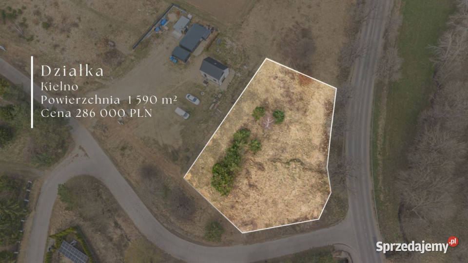 Do sprzedaży działka 1590 metrów Kielno sprzedam