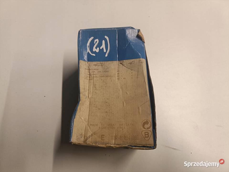 Mercedes W202 PRZEDNIE KLOCKI HAMULCOWE przód lubelskie Rudka