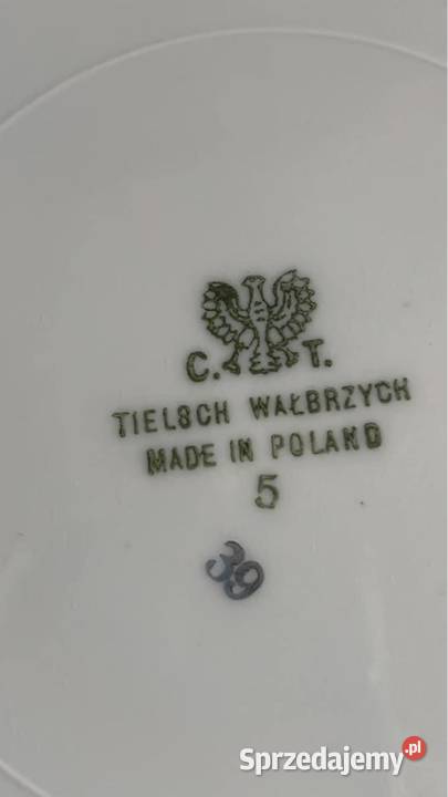 Patera Carl Tielsch CT Tielsch Wałbrzych 194552 Porcelana i szkło Gdańsk