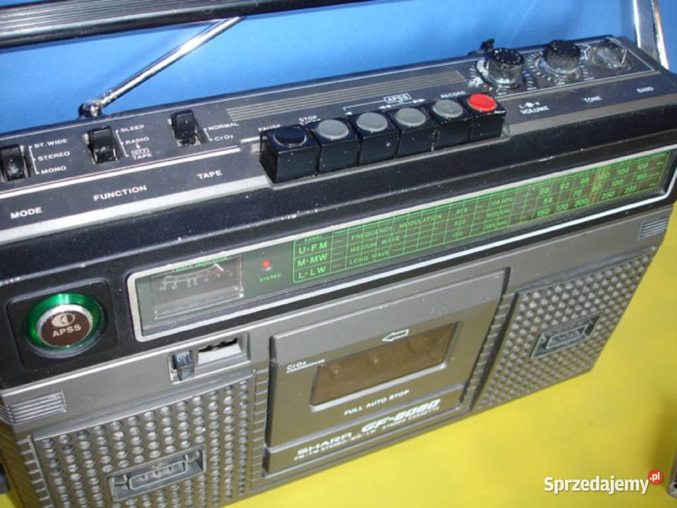 Radiomagnetofon SHARP GF8080