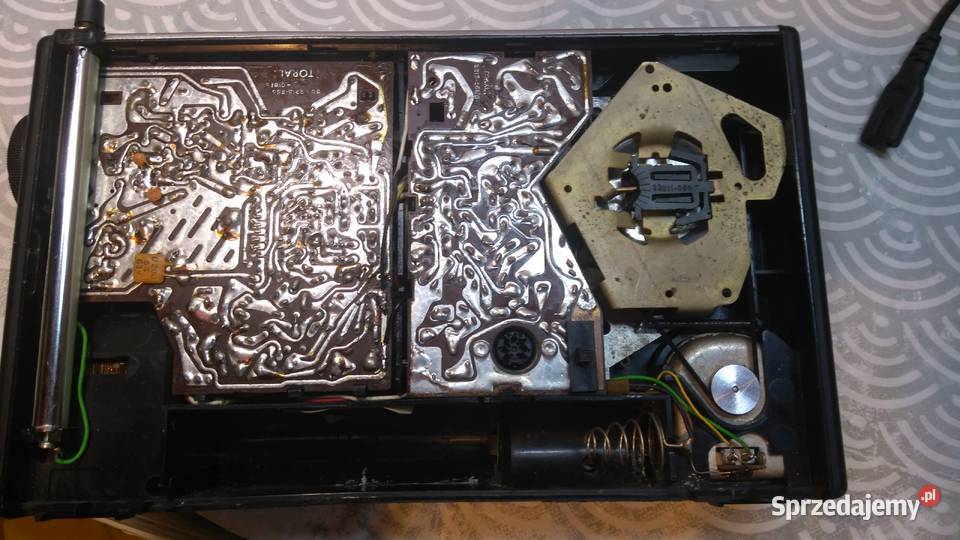 Radiomagnetofon Wilga Unitra remoncie PRL Łódź