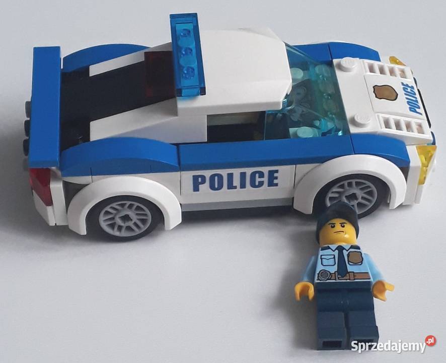 Klocki LEGO radiowóz policyjny z zestawu 60138 lubuskie Nowa Sól