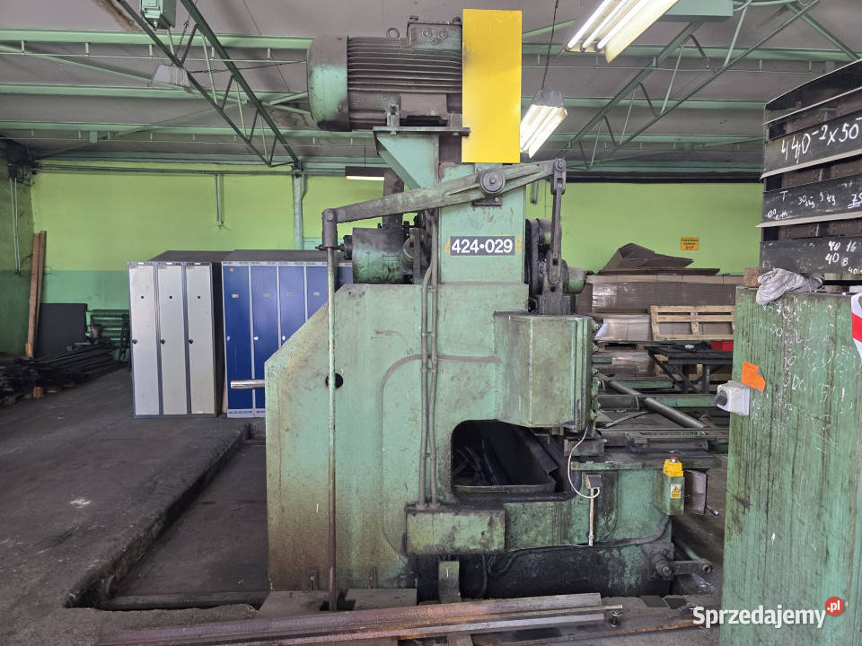 Nożyce gilotynowe gilotyna hydrauliczna do blach wielkopolskie Biskupice