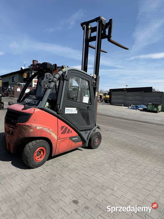 wózek widłowy LINDE H20T02600 Evo LPG kabina Działoszyn
