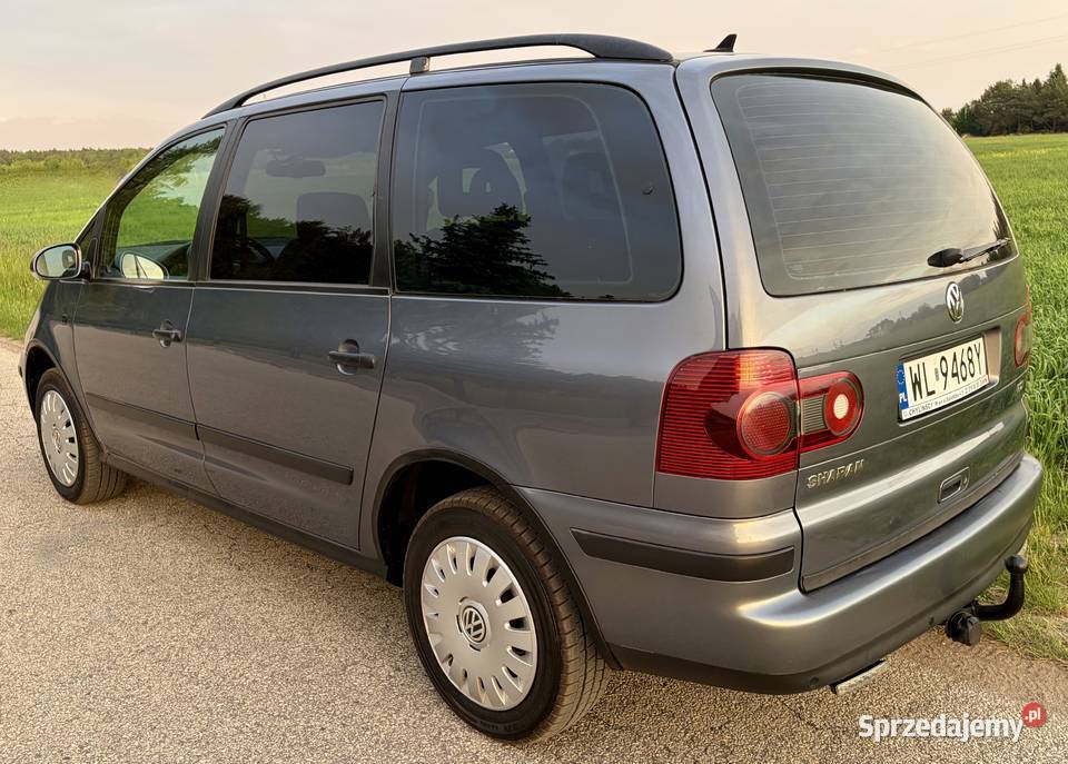 VW SHARAN 2009 19 TDI 7 osobowy SERWIS FILM gniazdo AUX