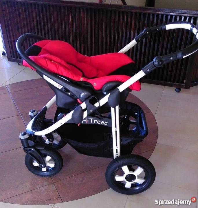 Wózek 3funkcyjny Emjot HiTreec BlackWhite Rozkładane Trzebieszów