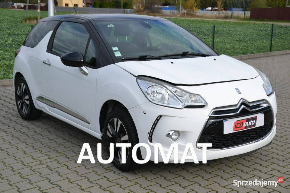 Citroen DS3 12 benzyna 82 automat ledy Kęty