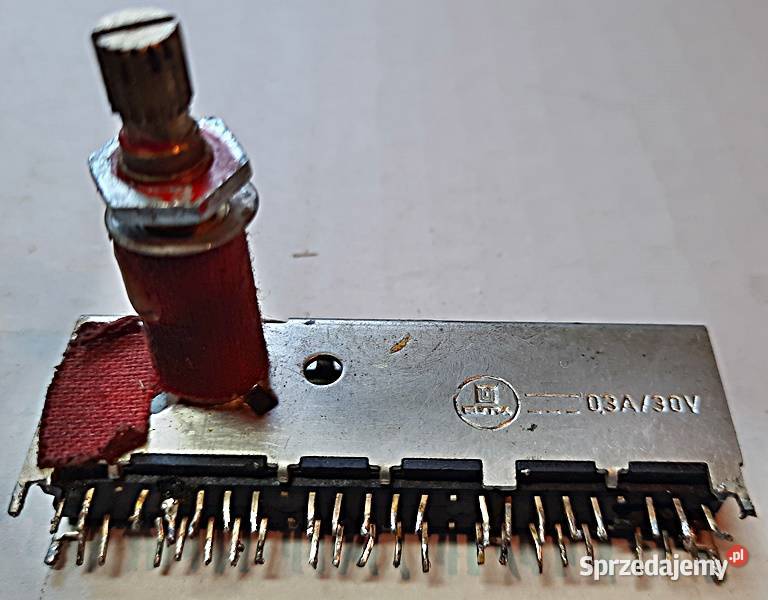 Rezystor z magnetofonu Unitra RMS 814 SDKR 2000 wielkopolskie Ostrów Wielkopolski