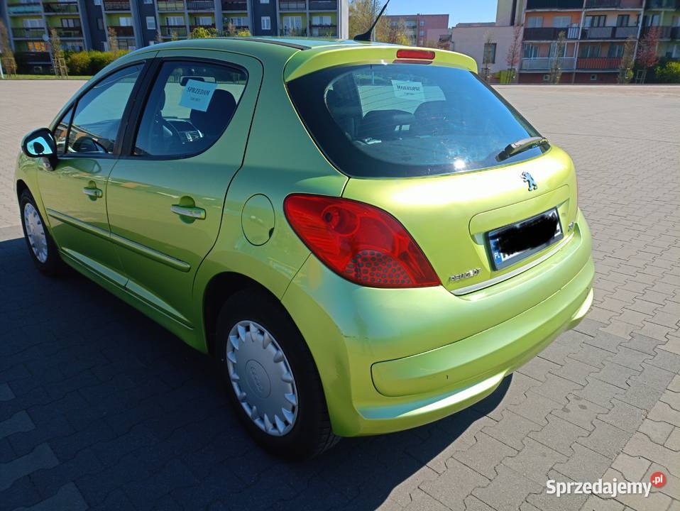 Peugeot 207 14HDI 2008r Rok produkcji 2008 Mława