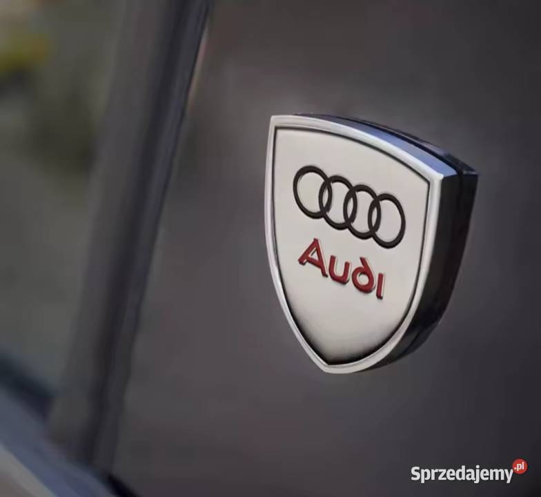 Naklejka emblemat znaczek Audi