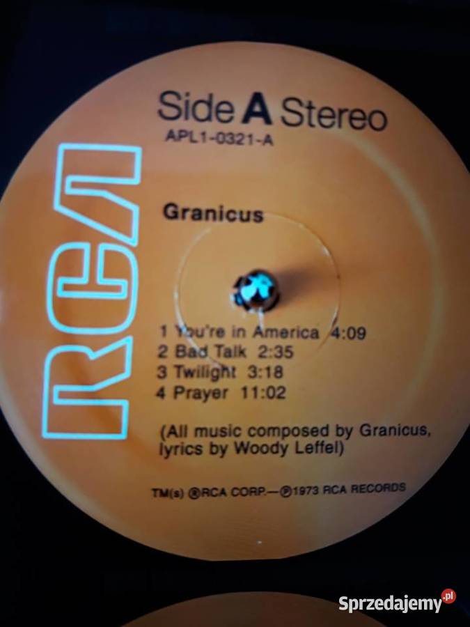 Archiwum HARD ROCK GRANICUS Granicus 1973 Rzeszów