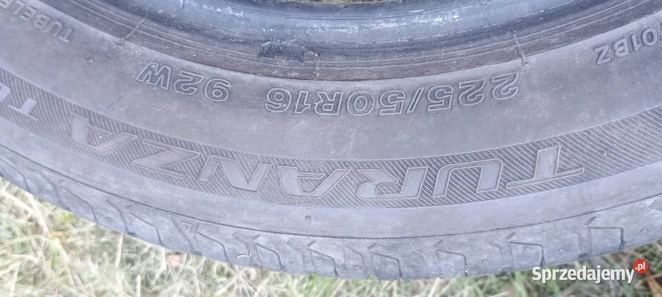 Opony letnie Bridgestone Turanza 22550 R16 Chełm