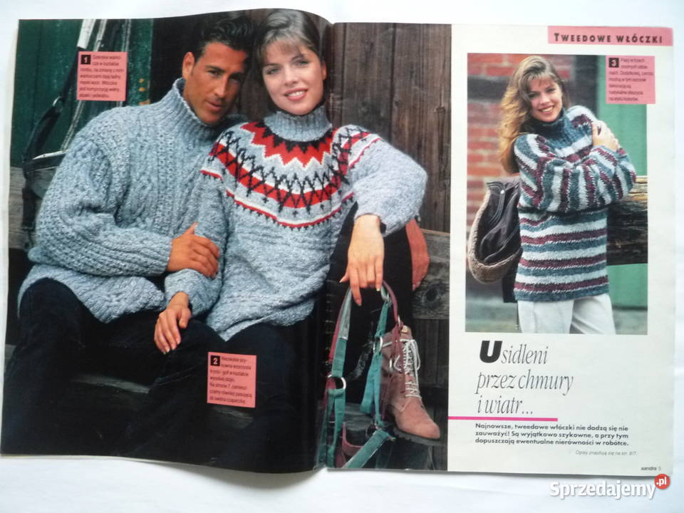 Sandra 91994 Wzory na druty Sweterki Kobiet sprzedam