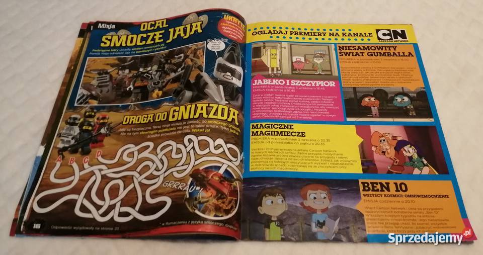 Lego Ninjago 82018 40 Książeczki dzieci czaso Czeladź