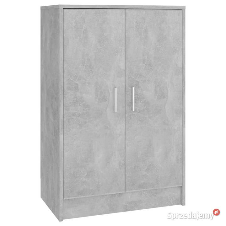 Szafka na buty szarość betonu 60x35x92 WM808931 Warszawa