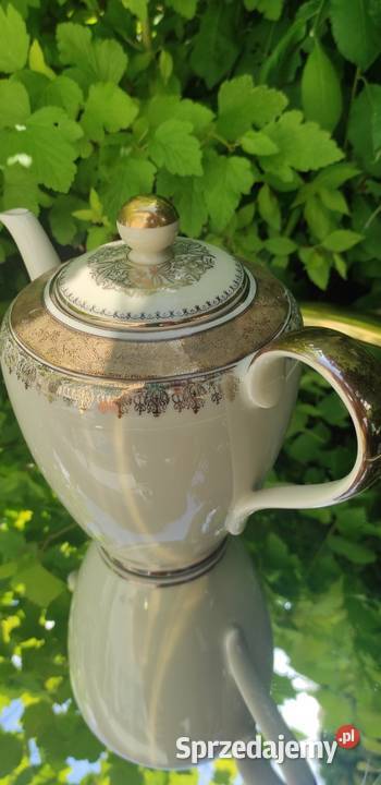 DUŻY DZBAN JUBILERSKA ZŁOTA DEKORACJA SYGN