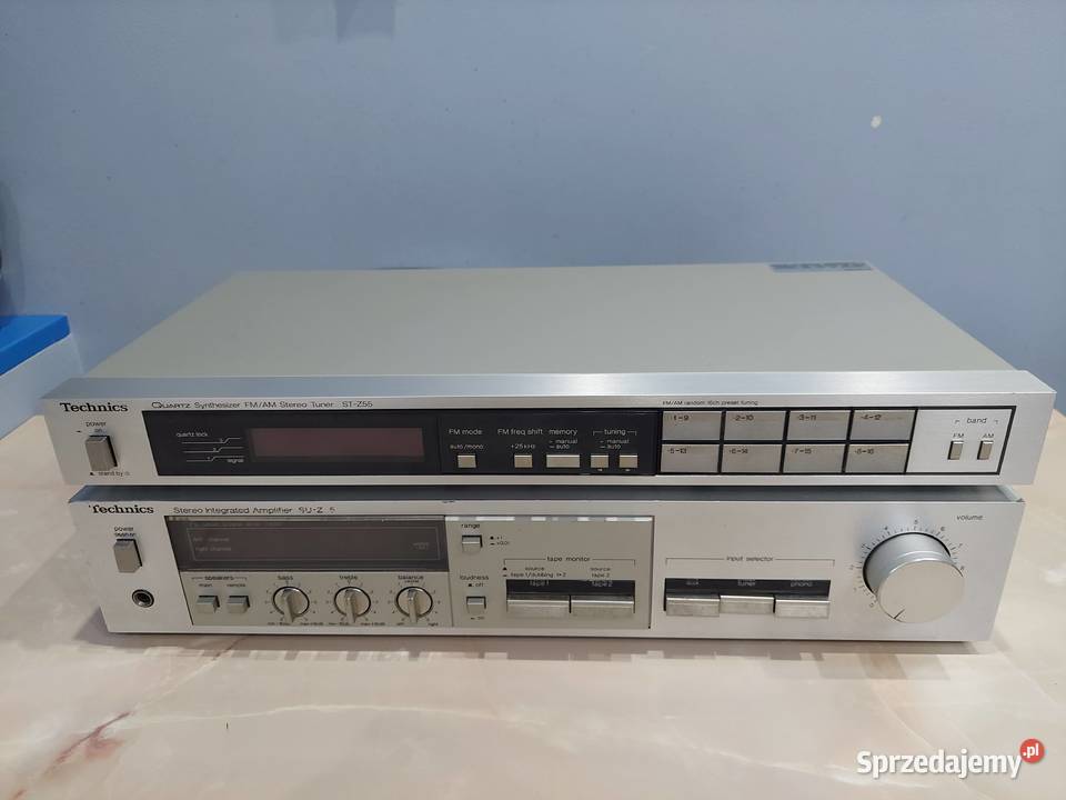 Technics Amplifier SUZ45 and Technics Tuner Łapy sprzedam