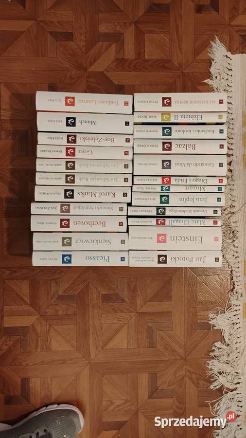 Kolekcja książek Wielkie biografie 24 tomy twarda śląskie Ruda Śląska